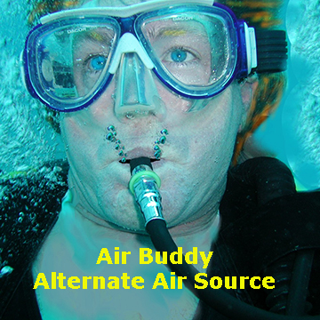 Air Buddy in use